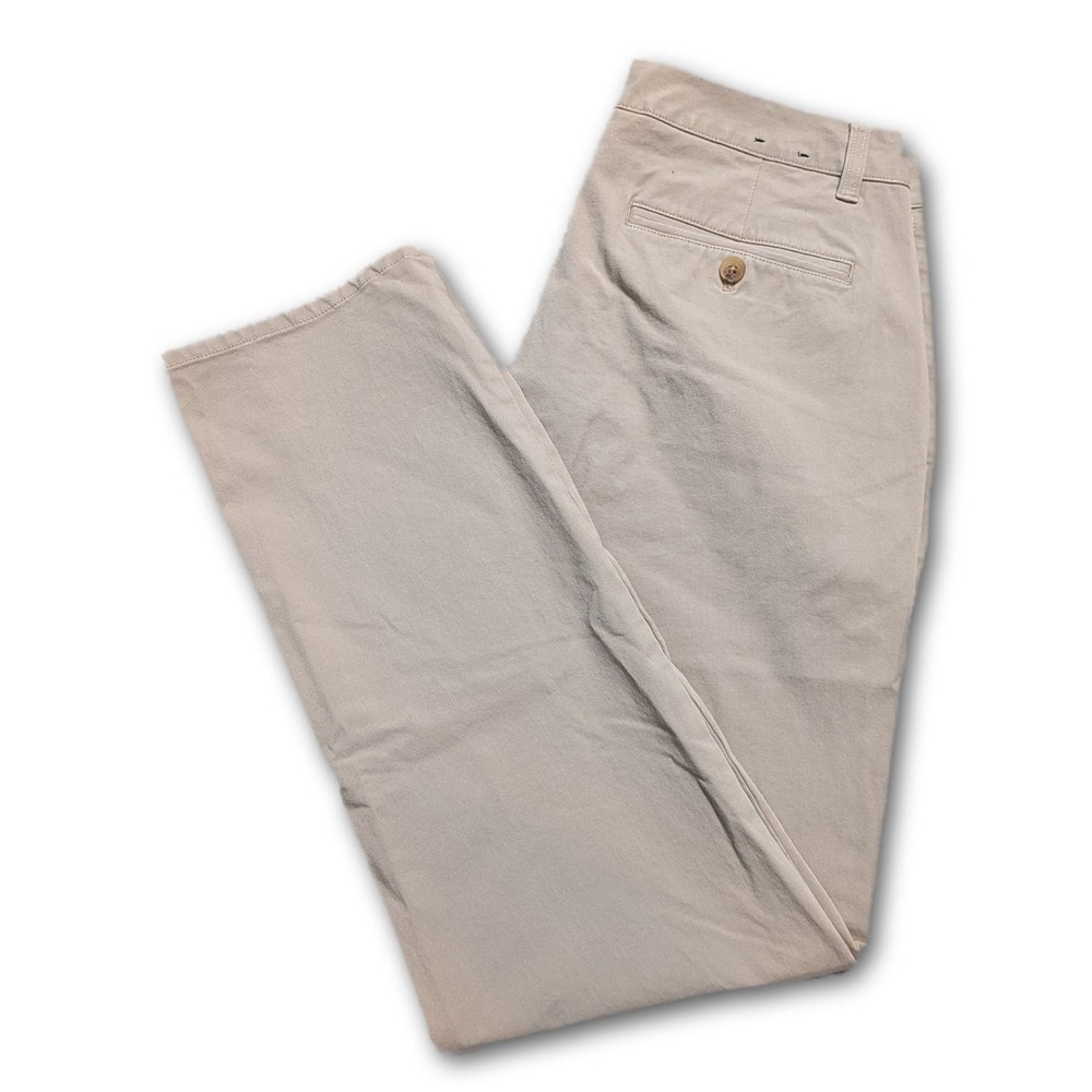 Bonobos Mens Pants BPT10629S-1050G Khaki 32x30 Slim Fit Chino Chinos Stretch
